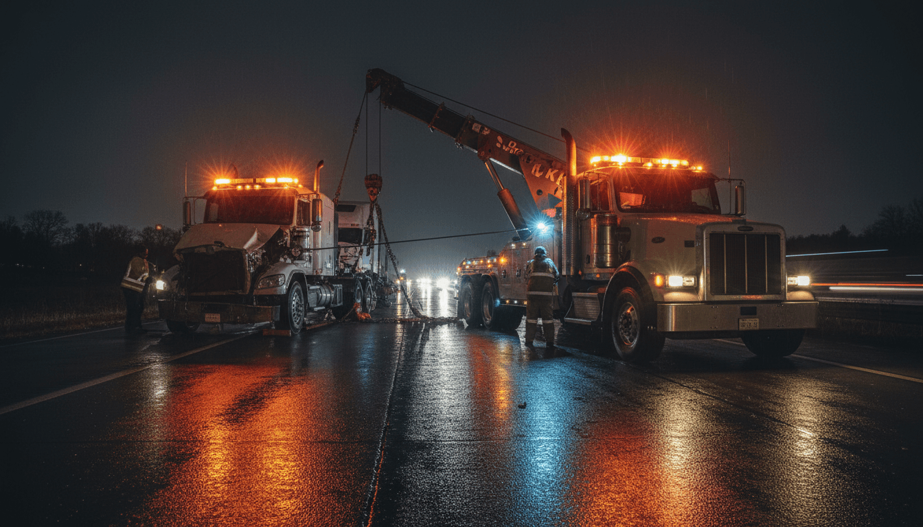 Nova Towing truck ready for service